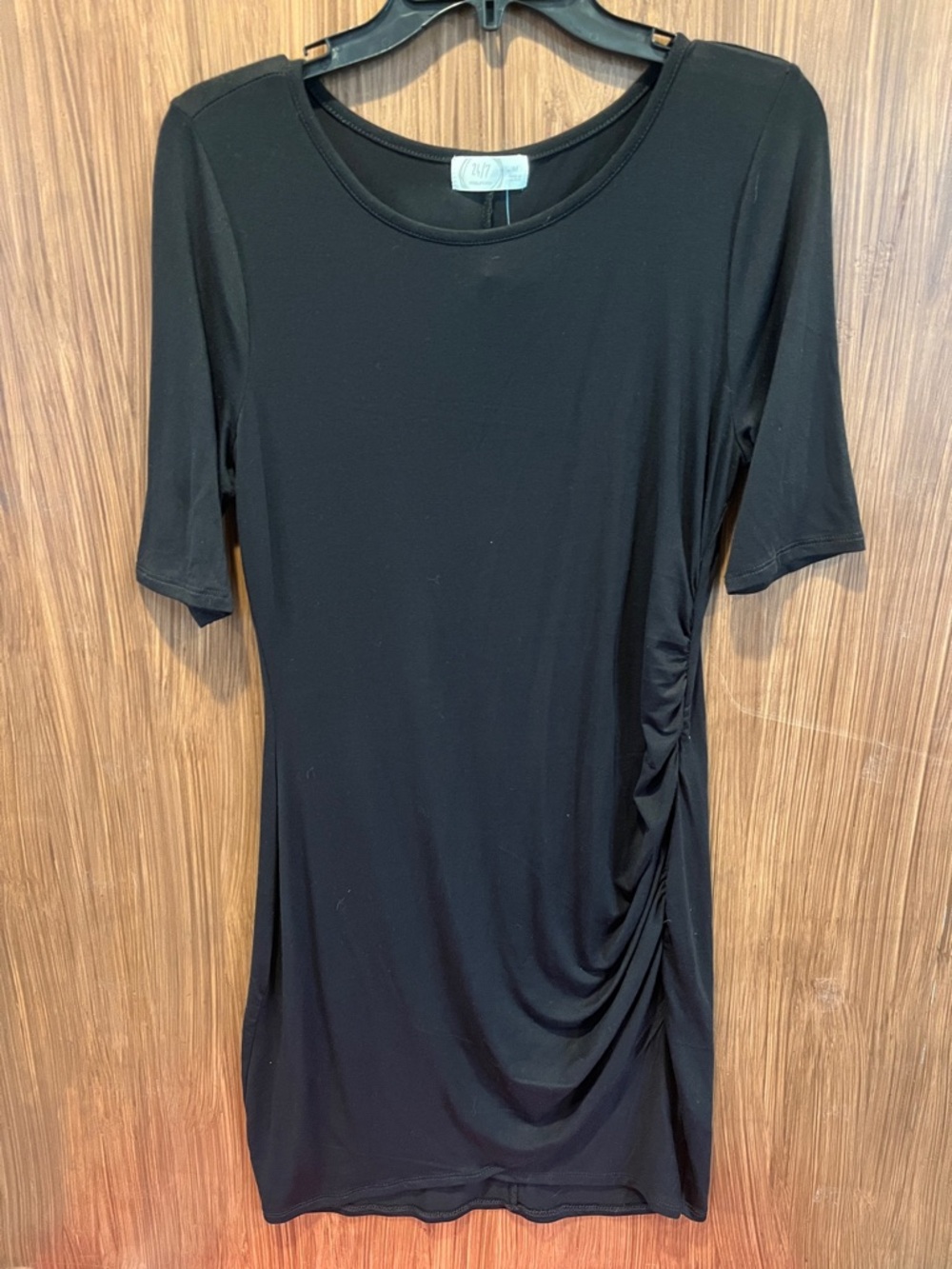 Maurices 24/7 Black Bodycon Mini Sheath Dress NWT